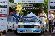 Rallye Český Krumlov: Dojezd historiků do cíle